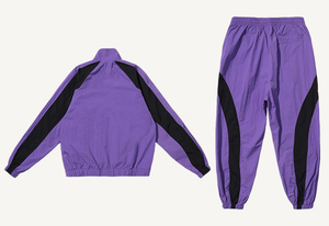 Nylon <b>Tracksuit</b> for Summer Streetwear Reflective Luxury Men's Two Colors Windbreaker custom Logo <b>tracksuit</b> For Winter Season - Product Image 2