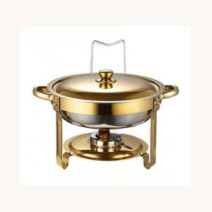 Modern Roll Top Chafing Dish Metal Stylish Customized Food Warmer Chafing Dish New Design For Hotel Banquet Service - Product Image 2