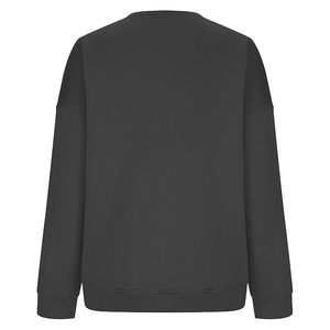 Venta Directa de Fábrica, Sudadera Extra Grande con Hombros Caídos para Mujer, Personalizada con Impresión, Transpirable para Invierno, con Logotipo en la Parte Delantera - Product Image 4