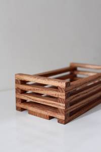 Custom Wooden Bathroom Set | Three-Piece Rectangle Minimalist Soap Dish | Toothbrush Holder <b>Pump</b> Bottle Soap Dish By UO INDIA - Product Image 3