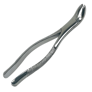 Forceps d'extraction dentaire # Instrument d'extraction dentaire pour molaires inférieures 17, en acier inoxydable, outil chirurgical ergonomique à poignée manuelle, certifié CE - Product Image 1