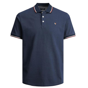Camiseta Polo de Cuello Redondo para Hombre, de Primera Calidad, Cómoda, de Manga Corta, Corte Regular, de Algodón y Poliéster, Venta Mundial - Product Image 1