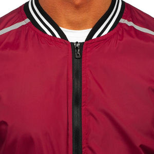 Wholesale Customized Fashionable Plain Men Bomber <b>Jacket</b> 2026 Winter Microfleece Waterproof Warm Low MOQ Comfortable OEM Service - Product Image 6