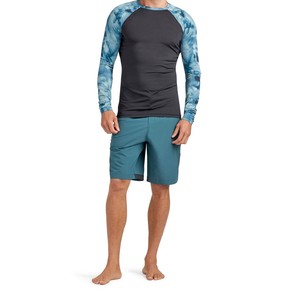 Custom <b>Men's</b> Long Sleeve Rash Guard Moisture Wicking Sportswear Top with Private Label Service Bulk Supply - Product Image 2