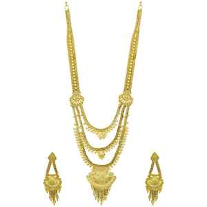 Collares Largos Rani Haar Chapados en Oro de 14K, 18K y 24K al por Mayor, Diseño Turco Tradicional, Joyería de Latón Relleno de Oro, Oro Joyería - Product Image 2