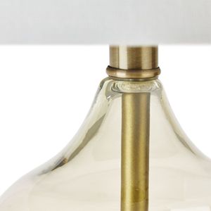 Set di 2 Lampade da Tavolo in Vetro Curvo Ellittico, Elegante Illuminazione per Arredamento Casa - Product Image 5