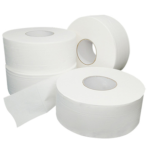 Soft and Flushable Industrial Jumbo <b>Roll</b> Toilet Tissue Low-Cost Maxi <b>Paper</b> <b>Towel</b> From Bamboo Pulp Made From Raw Material - Product Image 4