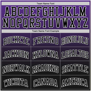 Camiseta de Baloncesto Sublimada Personalizada, Morado y Negro Degradado, Malla sin Mangas, Uniforme de Equipo Unisex - Product Image 3