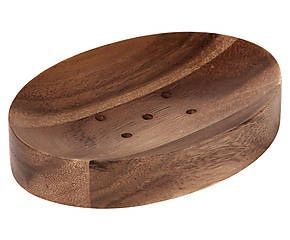 Natural Bamboo Wood <b>Soap</b> Holder Dish Rack Bathroom Shower Storage Support Plate Tray Elegant Wooden Bathroom <b>Sets</b> - Product Image 6