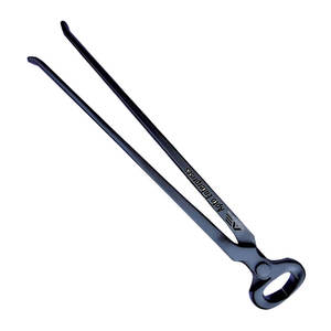 Pince à sabots en acier inoxydable noir de 14 pouces, outil professionnel robuste pour le soin des sabots de cheval, manches longs, réutilisable - Product Image 3