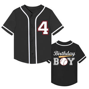 Maillots de baseball unisexes 2026 personnalisés, respirants, à manches courtes, brodés, pour jeunes, édition limitée alternative - Product Image 2