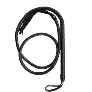 Fouet de polo professionnel conçu pour un contrôle précis, une réponse équilibrée, l'entraînement et le sport équestre. Fouet en cuir pour chevaux. - Product Image 6