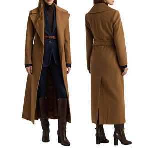 Nouvelle Trench-Coat Longue en Laine Véritable Double Face pour Femme – Élégante et Chaude pour l'Automne et l'Hiver – Manches Longues – Garde au Chaud - Product Image 1