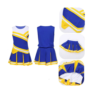 Uniformes de cheerleaders personnalisés sur mesure pour adultes, costumes de cheerleaders personnalisés, uniformes de cheerleading pour femmes avec sublimation. - Product Image 3
