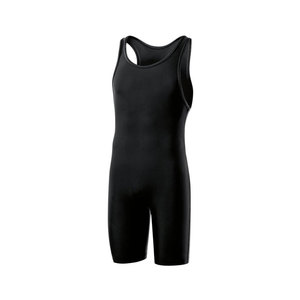 <b>Athletic</b> Wrestling Singlet Men Sleeveless Fight Training Suit Men Wrestling Sports Uniform Quick Dry Compression Singlet - Product Image 2