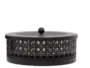 Cazuela para calentar comida personalizable más demandada, con tapa plateada con diseño martillado, fabricada con elegancia por S & SONS - Product Image 4