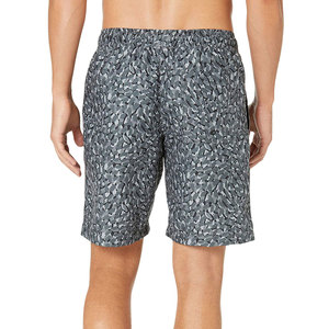 Shorts de bain écologiques pour hommes, personnalisés, en tissu Oxford 100% polyester, taille mi-haute, fermeture élastique, séchage rapide - Product Image 5