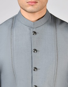 Chaleco Formal Étnico Tradicional para Hombre, Sin Mangas, con Múltiples Bolsillos, Impermeable, Resistente al Viento, Transpirable, 100% para Uso en Exteriores - Product Image 4