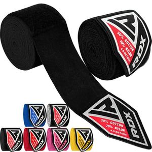 Vendas de Boxeo Personalizadas con Logotipo, de Algodón Ajustable, Impresas, Elásticas, Estilo Mexicano, para Gimnasio, Venta al Por Mayor, 180 - Product Image 1