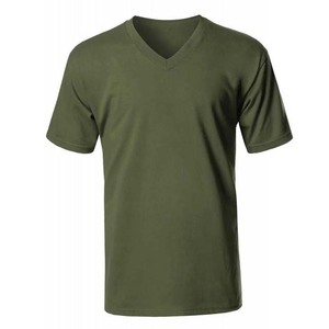 T-shirt pour homme en coton 100% sur mesure, coupe classique, col rond, respirant, séchage rapide, manches courtes, style décontracté, faible MOQ - Product Image 1