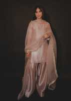 Tenues indiennes pakistanaises Farshi Shalwar Kameez en tissu de soie, vêtements formels, robes décontractées unies pour femmes, haute qualité