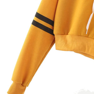 Hoodies décontractés pour femmes, coupe courte, hiver automne, respirants, écologiques, logo personnalisé positionné à l'avant, légers - Product Image 4