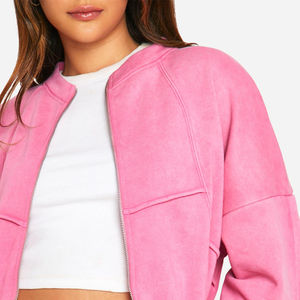 Ensemble de survêtement unisexe personnalisé délavé à l'acide, respectueux de l'environnement, grandes tailles, sweat à capuche et pantalon cargo, 2 pièces pour femme - Product Image 4