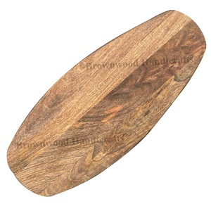 Planche à découper en bois d'acacia faite à la main au design unique Vente à chaud de bonne qualité pour la cuisine Exportateur indien à bas prix Vente - Product Image 6
