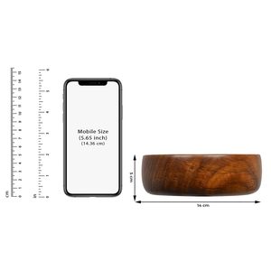 Tazón de Madera Natural para Ensaladas, Arroz, Sopa y Frutas, Utensilios de Cocina Ecológicos, Suministro para Restaurantes, Venta al Por Mayor, Exportación - Product Image 5