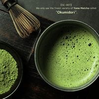 BLESS MATCHA Matcha japonais Yame de qualité cérémonielle professionnelle, poudre de thé vert Okumidori, cultivar unique, en vrac, certifié Halal