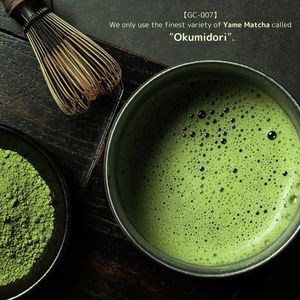 Polvo de té verde puro YAME Matcha de grado ceremonial japonés, 1Kg, caja de Bolsa de Nueva Era para Ceremonia de té profesional certificada Halal a granel - Product Image 2