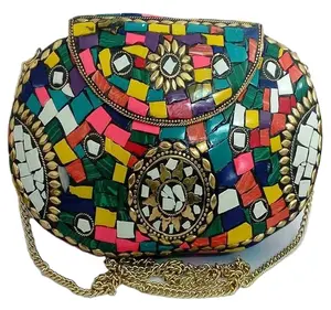 Bolso cruzado para mujer, bolsos de noche, bolsos de mano para mujer, fabricante en India.