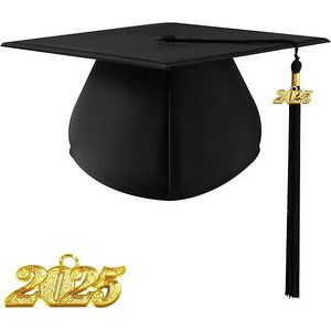 Gorro de Graduación Unisex para Adultos, Modelo Mate 2025 con Borla, para Secundaria y Licenciatura - Product Image 1