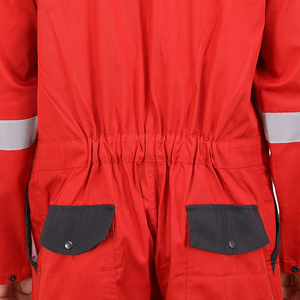 New Arrival Hi Vis Coverall Working Uniform Anti Shrink Comfortable Hi Vis Winter Workwear Safety Coverall with Customized Size - Product Image 6