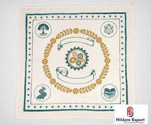 Écharpes personnalisées haut de gamme, design imprimé, foulard de mode, hijab, châle, écharpe carrée effet soie, distribution en gros - Product Image 1