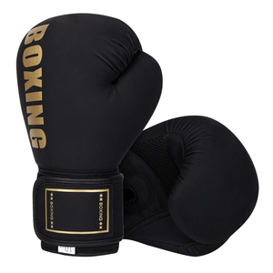 Professional Fight Boxing Gloves 8oz 10oz for Closure PU Leather Breathable Customized Color Unisex High Performance Training - Product Image 5