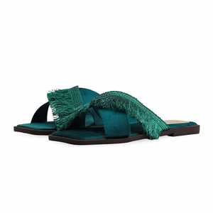 Green <b>Sports</b> Casual <b>Slipper</b> CL2016 - Product Image 3