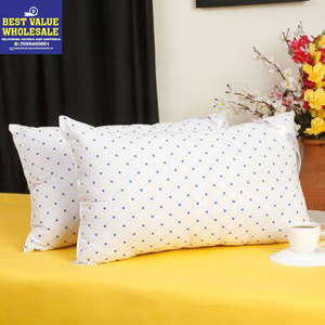 Premium 17x27 Inch Soft Microfiber <b>Pillow</b> Cushion Shredded <b>Memory</b> Foam Filled Customizable Fabric for Home or Hotel Use - Product Image 2