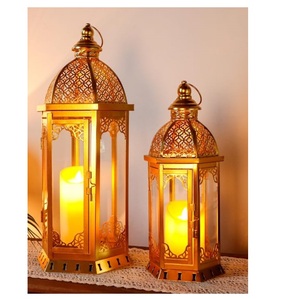 Home Hotel Decoration Hanging Lanterns New Style Wedding Party Festival Decoration Handcrafted Decorative Candle Lantern - Product Image 5