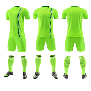Camiseta Deportiva Personalizada para Hombre y Conjunto de Uniforme de Fútbol para Jóvenes, Kits Elásticos Lisos para Niños - Product Image 4