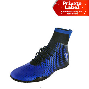 Botas de Boxeo para Hombre, Directas de Fábrica, con Cierre de Cordones de Poliéster, Flexibles, de Caña Alta, con Logotipo Personalizado OEM, para Combate Profesional - Product Image 1