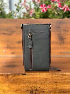 ออกแบบใหม่สไตล์เครื่องมือหนัง Cowhide กระเป๋าแกะสลักกระเป๋าโทรศัพท์ผู้หญิงกระเป๋าโทรศัพท์ Multi ใช้กระเป๋าโทรศัพท์ - Product Image 5