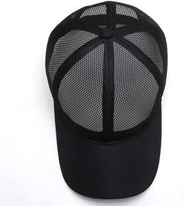 หมวกแก๊ปตาข่ายสีดำแบบยูนิเซ็กส์ สไตล์ฮิปฮอป ระบายอากาศได้ดี เหมาะสำหรับฤดูร้อนและกิจกรรมกลางแจ้ง โดย TANAZAINRA - Product Image 4