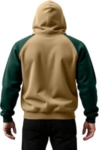Sweat-shirts unisexes de haute qualité, imprimés à la demande, sweats-shirts surdimensionnés pour hommes, sweats-shirts en molleton de coton pour hommes - Product Image 3