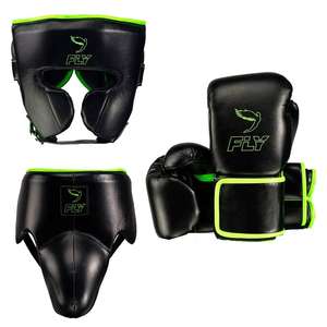 Ensemble d'entraînement et de sparring Fly neuf, sur mesure, en cuir professionnel, dernier modèle, ensemble de boxe Fly super confortable, ensemble de kickboxing Fly - Product Image 1