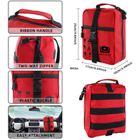 Trousse de premiers soins Firstime de 400 pièces avec fournitures médicales pour la maison, les activités de plein air, le bureau, la voiture, les voyages, le camping et la randonnée