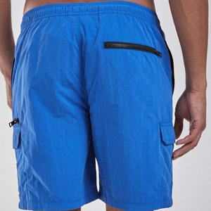 Pantalones Cortos Deportivos para Hombre, para Yoga, Gimnasio, Correr, Transpirables, de Secado Rápido, Cintura Media, Cintura Elástica, Bolsillos con Cremallera, Malla - Product Image 4