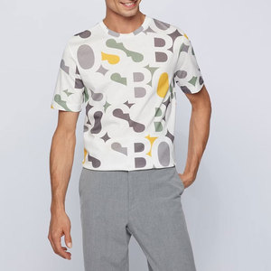 T-shirts surdimensionnés pour hommes en polyester/coton, écologiques, respirants, avec logo personnalisé imprimé sur le devant, couleur unie, prix abordable, vente en gros - Product Image 2