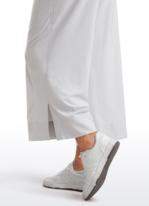 New Arrival Women's Solid Cotton Flare Sweatpants Loose 2026 Casual Style <b>Pants</b> Sports Jogging with Stretch Fabric - Product Image 4