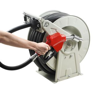 Avvolgitubo Automatico Extra Lungo 3/4'' x 66FT per Carburante Diesel, Costruzione Robusta in Acciaio al Carbonio, Retrattile per Stoccaggio Carburante - Product Image 6